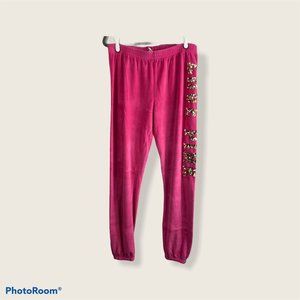 Pink Women's Small Yoga Gym Workout Sweat Pants